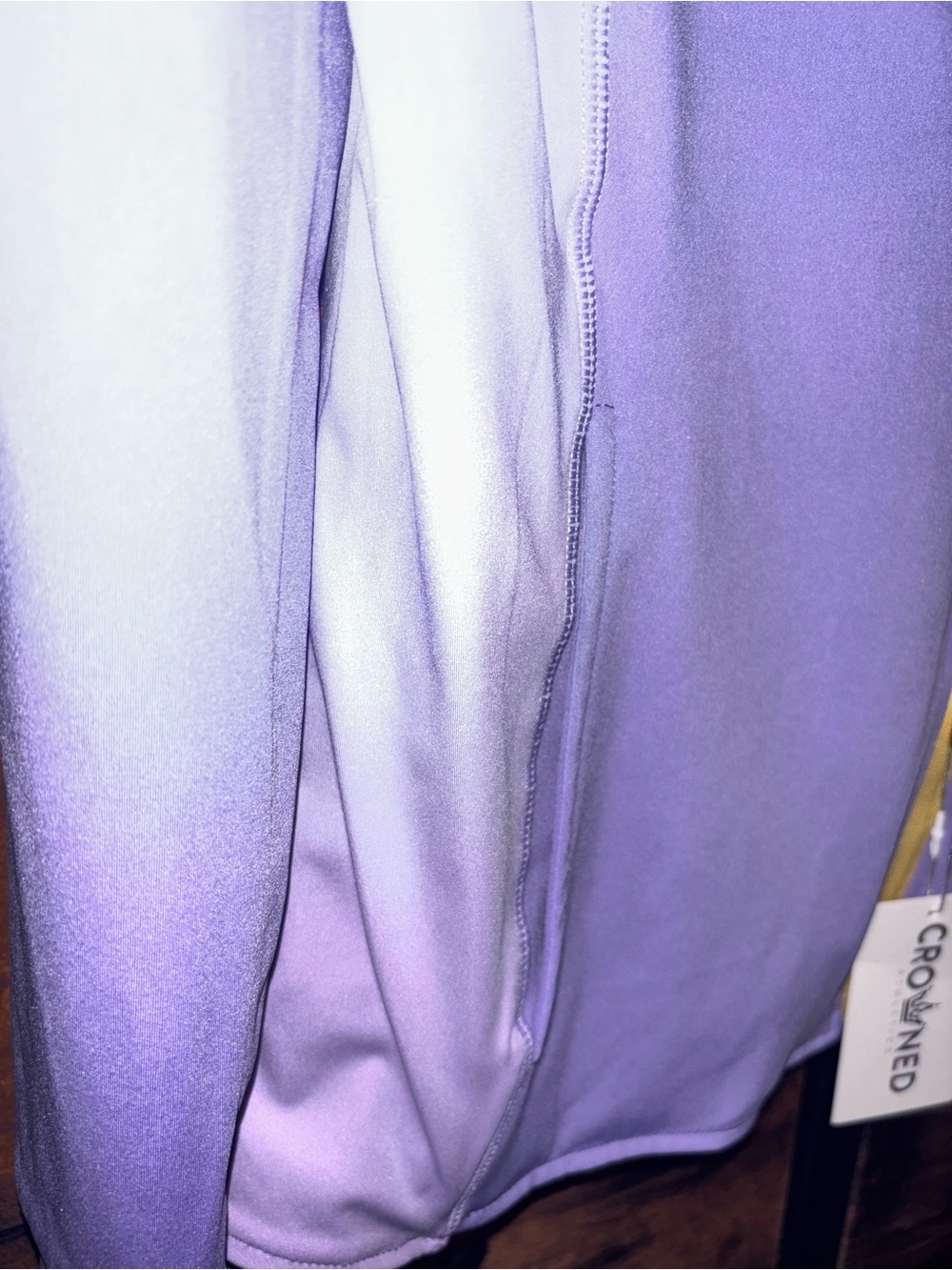 Crowned Athletic Lilac Arabian Nights Full-Zip Jacket NWT XL - Picture 10 of 16